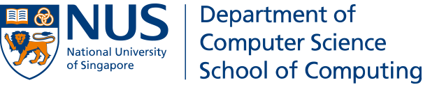 NUS Department of Computer Science School of Computing